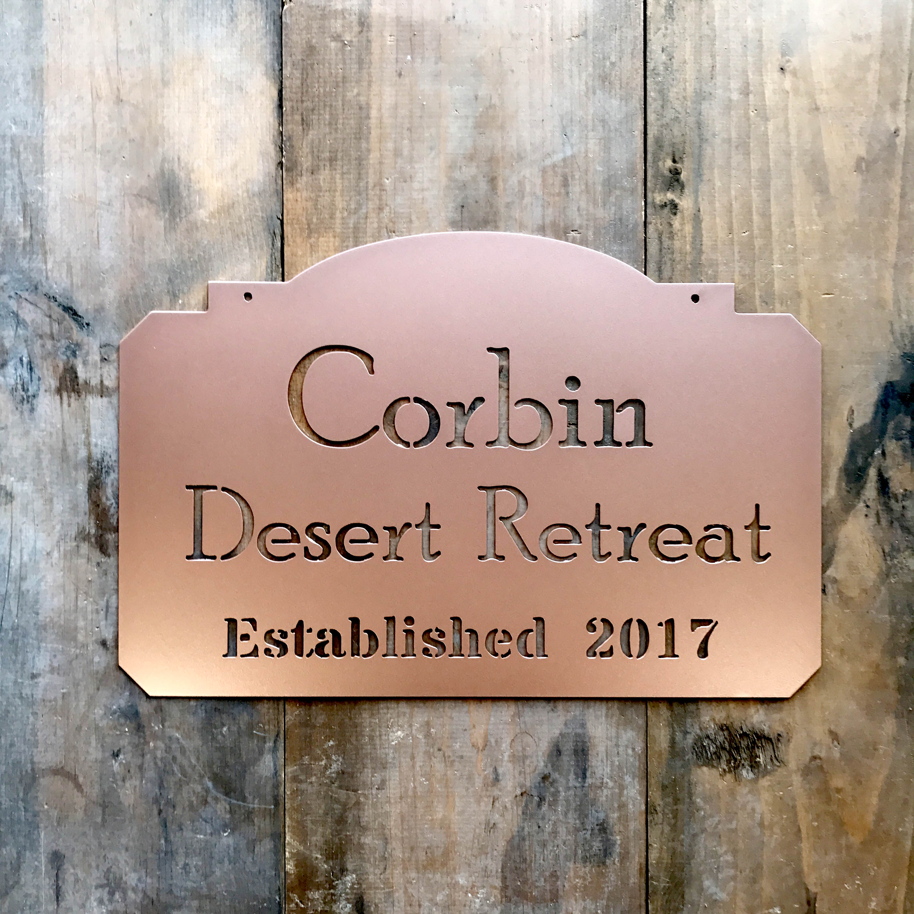 Entering Est. Sign Wedding & Anniversary – CustomMetalWorx
