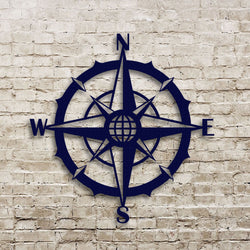 Vintage Nautical Compass Rose - Nautical Compass Retro Style V2
