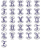 Split Letter Monogram, Personalized Metal Monogram Letter, Customized Door Hanger Monogram