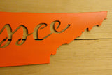 Tennessee Wall Art - Metal and Wood Art